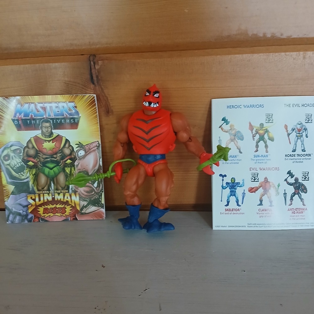 Mattel Masters of the Universe Origins Clawful Retro Play motu ZB2